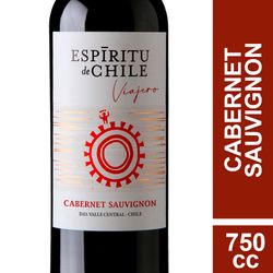 Vino Espíritu de Chile Cabernet Sauvignon 750 cc