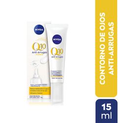 Crema Facial Contorno de Ojos Nivea Q10 Anti-Arrugas 15 ml