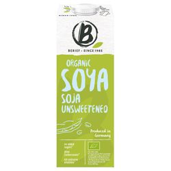 Bebida Vegetal Berief Soya Natural Sin Azúcar 1 L
