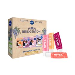 Pack Nivea Bálsamos Labiales Bridgerton