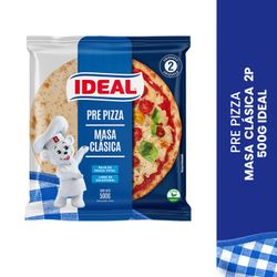 Pre Pizza Ideal Clásica 500 g 2 un.