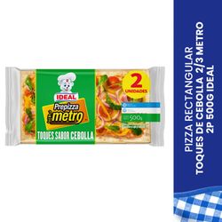 Pre Pizza Ideal Toques de Cebolla 500 g 2 un.