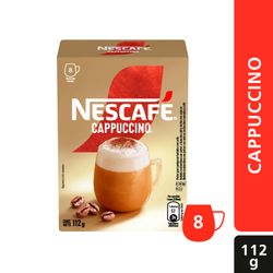 Café Instantáneo Nescafé Cappuccino 112 g (8 x 14g)