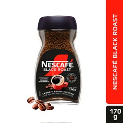 Café Instantáneo Nescafé Black Roast Frasco 170 g