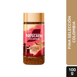 Café Liofilizado Nescafé Fina Selección Colombia Frasco 100 g