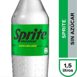 Bebida Sprite Sin Azúcar 1.5 L