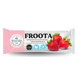 Galletas Ecovida Relleno Frutilla Sin Azúcar 150 g