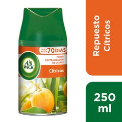 Desodorante Ambiental Air Wick Repuesto Freshmatic Cítrico 250 ml