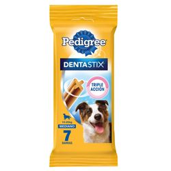 Snack Perro Pedigree Dentastix Raza Mediana 7 un.