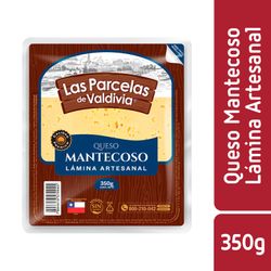 Queso Mantecoso Las Parcelas de Valdivia Envasado Laminado 350 g