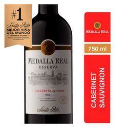 Vino Santa Rita Medalla Real Reserva Cabernet Sauvignon 750 cc