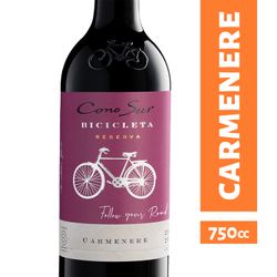 Vino Cono Sur Bicicleta Reserva Carmenere 750 cc