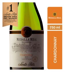 Vino Santa Rita Medalla Real Reserva Chardonnay 750 cc
