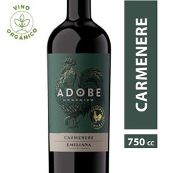 Vino Orgánico Adobe Reserva Carmenere 750 cc
