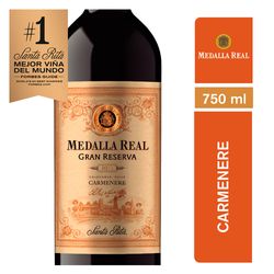 Vino Santa Rita Medalla Real Gran Reserva Carmenere 750 cc