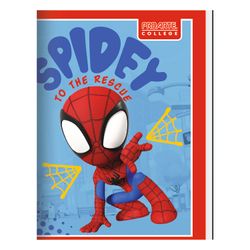 Cuaderno College Spidey 80 Hojas (surtido)