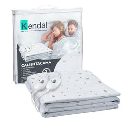 Calientacama Kendal Poliéster Estampado Manual 2 Plazas
