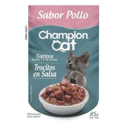 Alimento Húmedo Gato Champion Cat Pollo 85 g