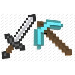 Minecraft Juguete Armas de Batalla
