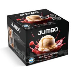 Helado Jumbo Chocolate Blanco Frambuesa