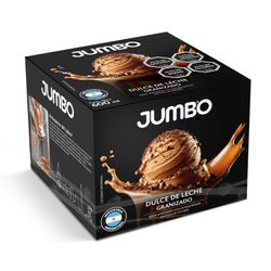 Helado Jumbo Dulce de Leche Granizado 600 ml