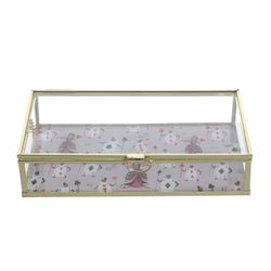 Caja Decorativa de Vidrio WND 22x13x4.5 cm