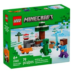 Lego 21583 Aventura en la Taiga Minecraft