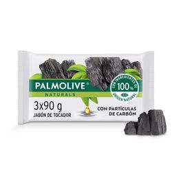 Jabón de Tocador Palmolive Naturals Charcoal 90 g 3 un.