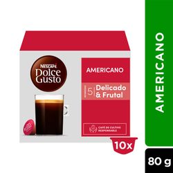 Café en Cápsulas Nescafé Dolce Gusto Americano 10 Tazas