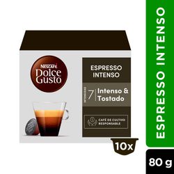 Café en Cápsulas Nescafé Dolce Gusto Espresso Intenso 10 Tazas