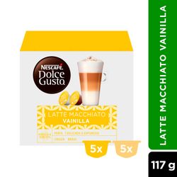 Café en Cápsulas Nescafé Dolce Gusto Latte Macchiato Vanilla 10 Tazas
