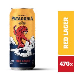 Cerveza Austral Patagonia Red Lager 5.0° 470 cc
