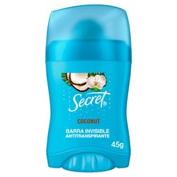Antitranspirante Barra Invisible Secret Coconut 45 g