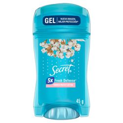 Desodorante Antitranspirante Gel Secret Powder Protect Cotton 45 g