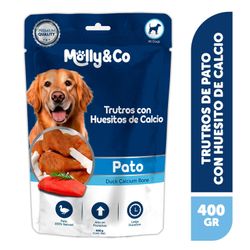 Snack Perros Trutros de Pato con Huesos de Calcio 400 g