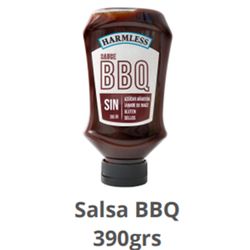 Salsa BBQ Harmless Sin Azúcar 390 g