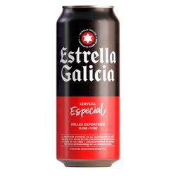 Cerveza Estrella Galicia Premium Lager 4.7° 500 cc