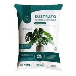 Sustrato De Raíz Plantas de Interior 1 kg