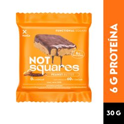 Barra Proteína NotSquare Maní Cubierto en Chocolate 30 g