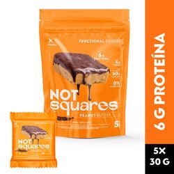 Barra Proteína Notsquare Maní Cubierto en Chocolate 150 g