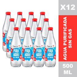 Caja 12 un. Agua Purificada Cuisine & Co Sin Gas 500 ml