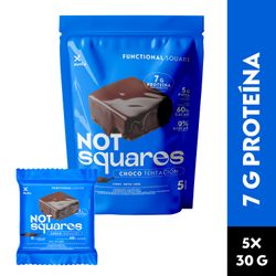 Barra de Proteína NotSquare Choco Tentación 30 g 5 un.