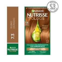 Tintura Nutrisse Oleos Rubio Dorado 7.3