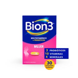 Multivitamínico Bion3 Mujer 30 Comprimidos
