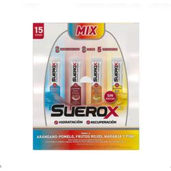 Bebida Isotónica en Polvo Suerox Mix 15 un.