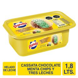 Helado Cassata Panda Chocolate Menta 1.8 L