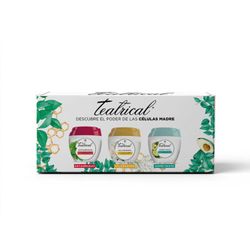 Pack Teatrical Antiarrugas 100ml + Humectante 100ml + Aclarante 100ml