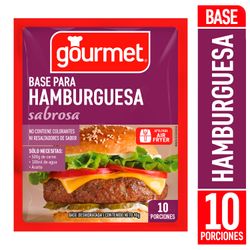 Base para Preparar Gourmet Hamburguesas 90 g