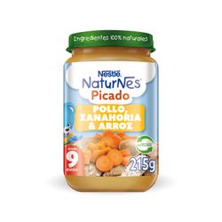 Picado Naturnes Pollo Zanahoria Arroz 215 g