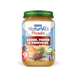 Picado Nestlé Naturnes Carne, Fideos y Verduras 215 g